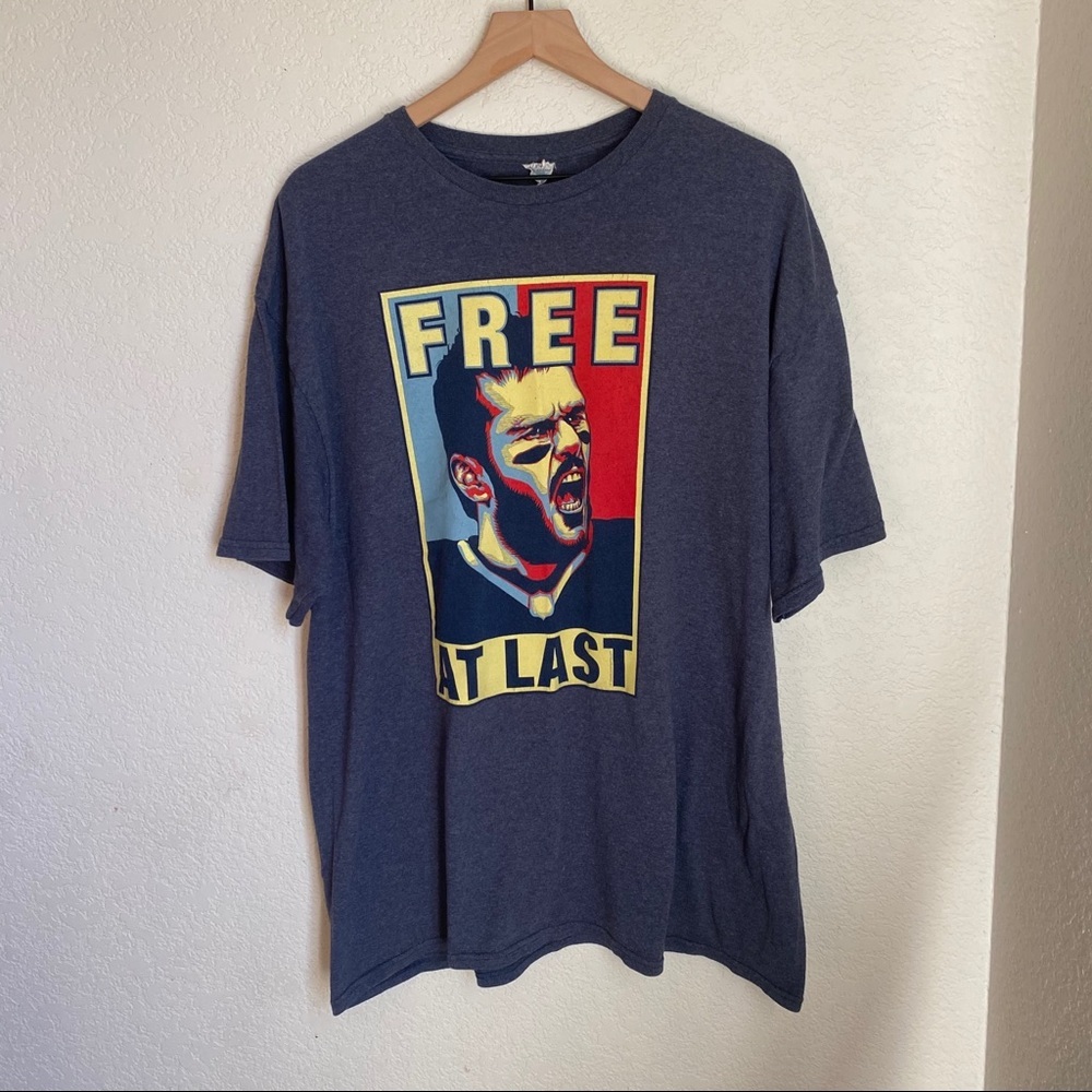 Tom Brady Free At Last Shirt  Super Bowl 2XL